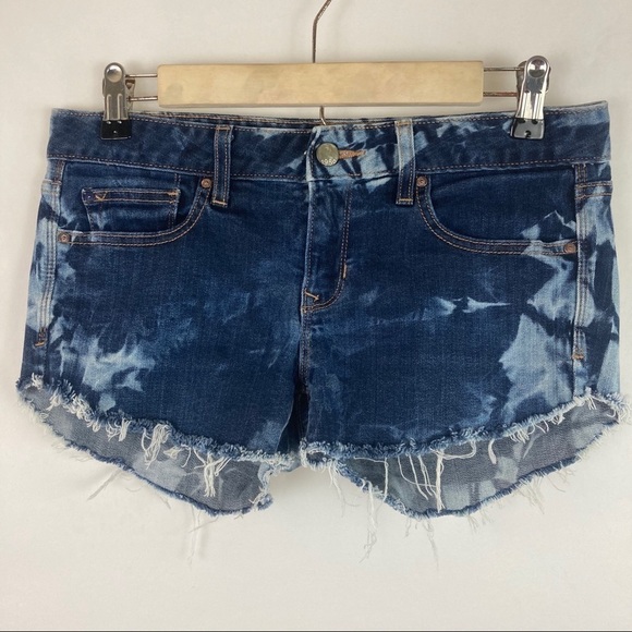 CUSTOM Cut-off Gap Curvy Jean Shorts 27 - Picture 1 of 13